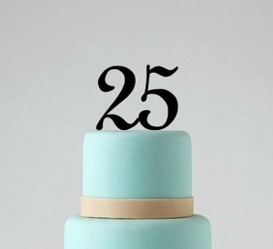 Number Cake Topper Double Digit Number Cake by BestCakeTopperEver, $15 ...