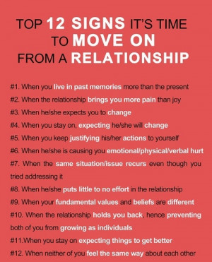 Quotes About Relationships Ending And Moving On