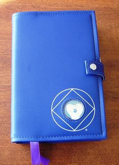 Deluxe Narcotics Anonymous NA Basic Text How and Why Purple Cover Coin ...