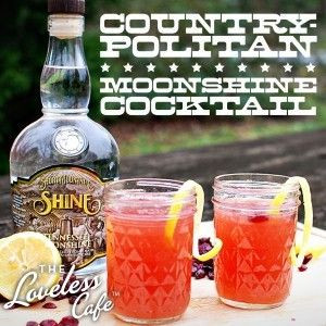 Countrypolitan Moonshine Cocktail