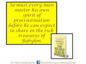 Quotes from the Richest Man in Babylon