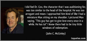 Dr Cox Quotes