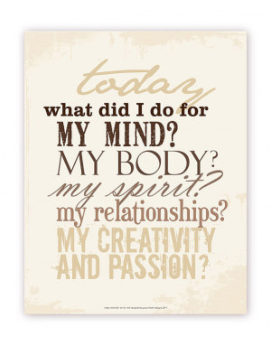 Make Today Beautiful Quote Print Inspirational Mrsamron