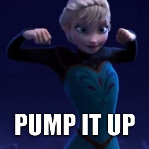 Elsa's Frozen workout!