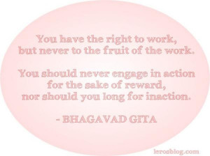 Bhagavad gita quotes, famous, wise, sayings, work, pics