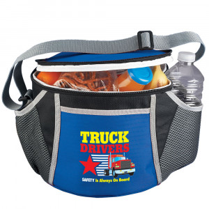 Truck Drivers SAFETY Is Always On Board Daytona Insulated Lunch Bag