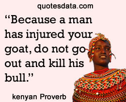 Picture Popular kenyan proverbs >>More....