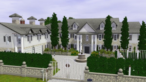 sims 3 mansion