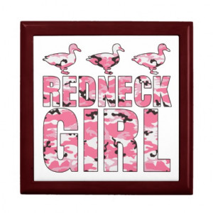 Redneck Girl Gift Box With...