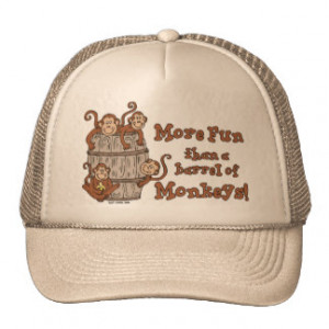 Barrel of Monkeys hat