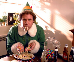 Christmas LOL funny film Elf Will Ferrell food movie
