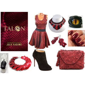 Talon by Julie Kagawa inspired book look