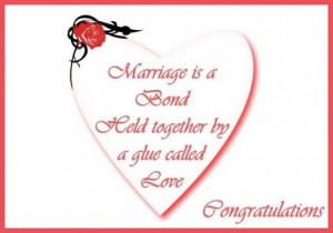 Wedding Congratulations Quotes