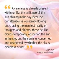 spiritual enlightenment photo: Read the Quote on Awareness by ...