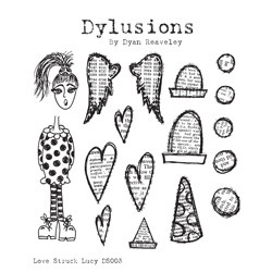 Dyan Reaveley Dylusions Cling Stamps