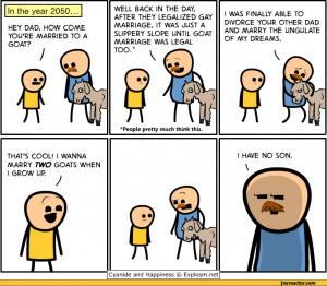 ... gay :: goat :: marriage :: future :: comics (funny comics & strips