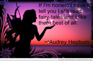 Hepburn Fairytale Quote