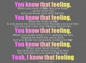 Mixed Feelings Quotes You know that feeling