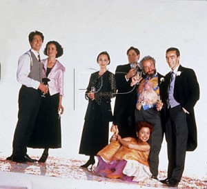 Four Weddings and a Funeral 1994 - The Cast.