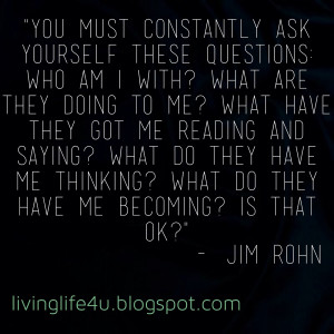 Who are you surrounding yourself with?