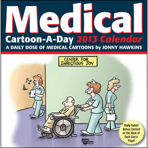 Medical Cartoon-A-Day Desk Calendar
