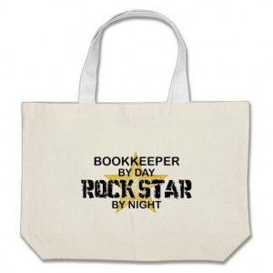 Bookkeeper Rock Star Bag
