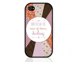 Them Darling Quote iPhone 5 Case, iPhone 4s Case, Cases for iPhone 4 ...