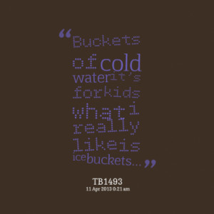 ... what i really like is ice buckets quotes from luis jorge published