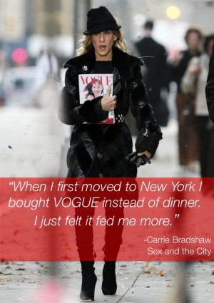 Fashion Quote Friday: Carrie Bradshaw