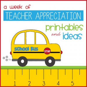 week of teacher appreciation
