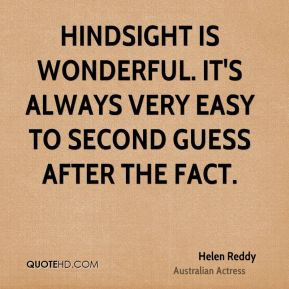 Hindsight Quotes