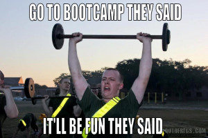 Go to bootcamp they said