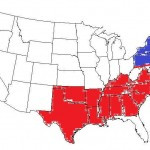 The traditional southern states. With Northern states. They are ...