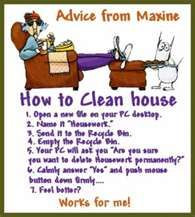 cleaning quotes flylady forum more cleaning house housework maxine ...