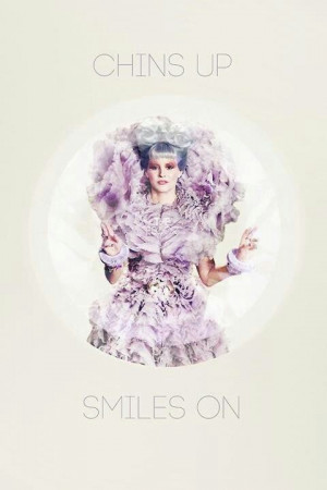 Effie Trinket's new look from Catching Fire! And a new quote :) so ...