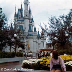 Walt Disney World Magic Kingdom Cinderella's Castle 1972