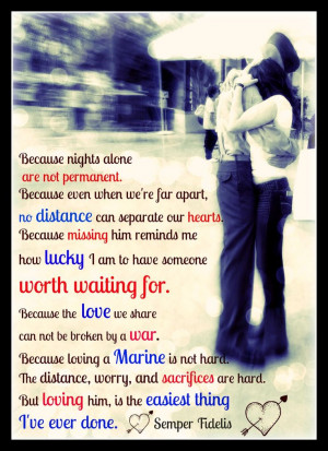 My Marine/fiance and finally I had our first hug after months apart ...