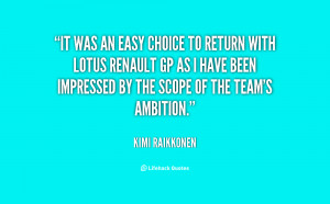 Kimi Raikkonen Quotes