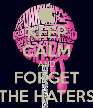 Keep Calm And Fet The Haters