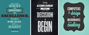 20 Inspirational Typography-Based Quotes