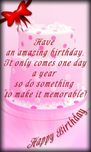 Birthday Quotes Live Wallpaper - screenshot