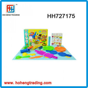 HH727175 DIY play dough & modeling colorful clay (Loose cake),15 Pcs