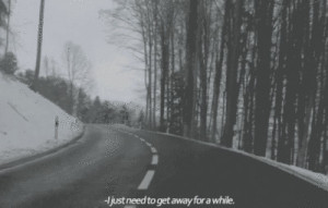 Most popular tags for this image include: sad, road, quote, away and ...