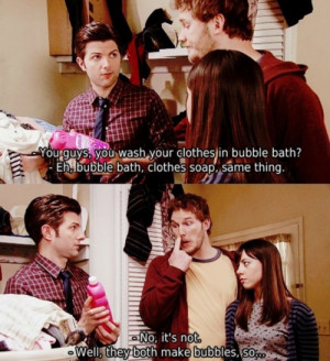 Parks and Recreation: Ben Wyatt, April Ludgate, and Andy Dwyer