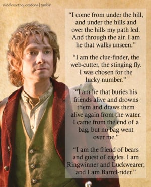 Bilbo to Smaug the Dragon, The Hobbit, Inside Information (‘The ...