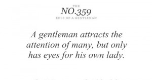 The Rules of a Gentleman
