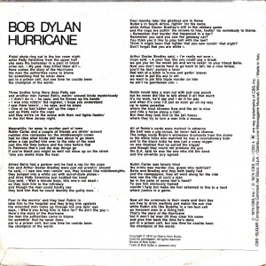 Bob Dylan Hurricane (Part 2) Bob Dylan, Jacques Levy Don DeVito Rate