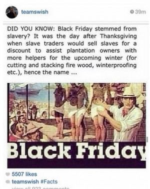 ... Smith links ‘Black Friday’ to slavery in bizarre Instagram post