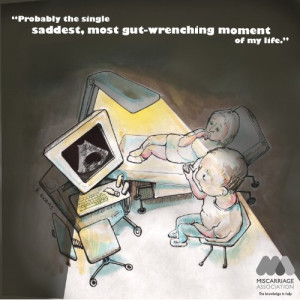 ... depict how fathers-to-be struggle to deal with miscarriage