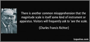 There is another common misapprehension that the magnitude scale is ...